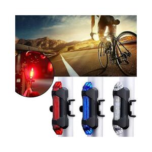 WOOSIEN Bike Light Usb Rechargeable 300lumens 3 Modes Bicycle Lamp Light Front Headlight Bicycle Lights Bicycle Accessories White tail light