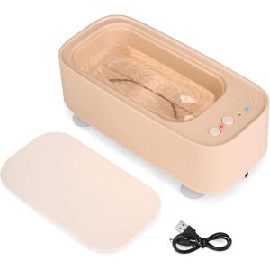 Norcks - Ultrasonic Cleaner 4500hz Ultrasonic Glasses Cleaner Household Cleaner for Cleaning Jewelry Watches Dentures Pink - Pink