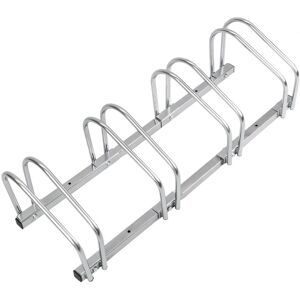 Primematik - Bike stand parking rack floor or wall mount Bicycle storage Locking stand for 4 cycles