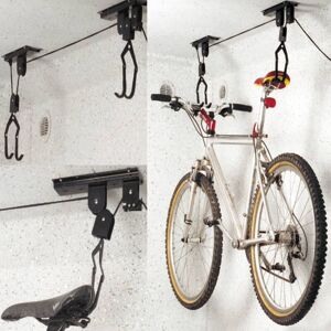 Berkfield Home - ProPlus Ceiling-Mounted Bike Lift 730915