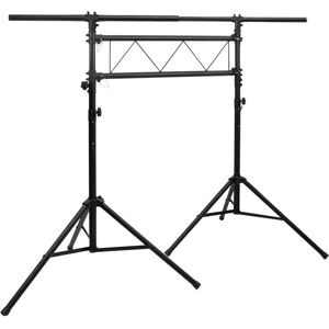 Berkfield Home - Royalton Light Stand Black 238x115x(180-300) cm Steel