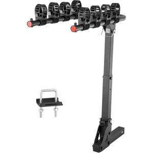 Vevor - 4 Bike Rack Hitch Mount Folding Swing Down Bicycle Carrier Car Truck suv