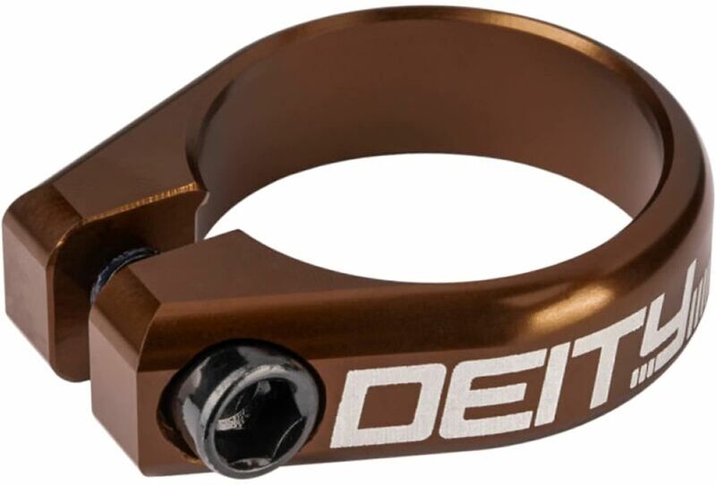 Deity - circuit seatpost clamp: bronze 34.9MM DE26CRT34BZ