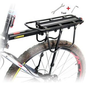 IKODM Adjustable Aluminum Alloy Rear Bike Rack Max Load 100kg with Reflector - RWSports & Leisure / Cycling / Equipment & Accessories / Luggage Racks