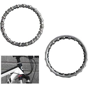 Ccykxa - 30 Pieces Bicycle Ball Bearings Headset Bearings Ball Cages Bearings 40 mm Ball Bearing Cages with 20 Balls Frame Front Fork Bead Headset