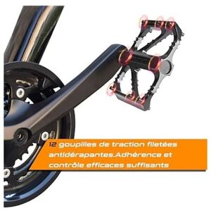 Alwaysh - Bicycle Pedals, Universal mtb Pedal Mountain Bike Pedals Durable and Non-Slip Wide Platform for 9/16' Mountain Bike bmx Folding Road Bike Alwaysh - Bicycle Pedals, Universal mtb Pedal Mountain Bike Pedals Durable and Non-Slip Wide Platform for 9/16' Mountain Bike bmx Folding Road Bike