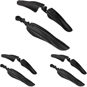 3x Relaxdays Mudguard Set, Front & Rear Fender, Universal, 24-28 inch Bikes, Mud Flaps, Splash Guard, Black 3x Relaxdays Mudguard Set, Front & Rear Fender, Universal, 24-28 inch Bikes, Mud Flaps, Splash Guard, Black