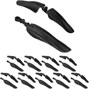 10x Relaxdays Mudguard Set, Front & Rear Fender, Universal, 24-28 inch Bikes, Mud Flaps, Splash Guard, Black 10x Relaxdays Mudguard Set, Front & Rear Fender, Universal, 24-28 inch Bikes, Mud Flaps, Splash Guard, Black