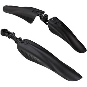 Relaxdays - 5x Mudguard Set, Front & Rear Fender, Universal, 24-28 inch Bikes, Mud Flaps, Splash Guard, Black Relaxdays - 5x Mudguard Set, Front & Rear Fender, Universal, 24-28 inch Bikes, Mud Flaps, Splash Guard, Black