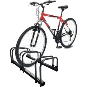 VOUNOT Bike Stand Bicycle Parking Rack for 3 Bikes, Black VOUNOT Bike Stand Bicycle Parking Rack for 3 Bikes, Black