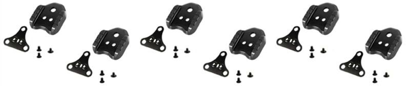 TLILY 3Set Road Bike Lock Pedal Adapter Convert SPD Cleat Cover Dual-use Shoe Cleats Accessories
