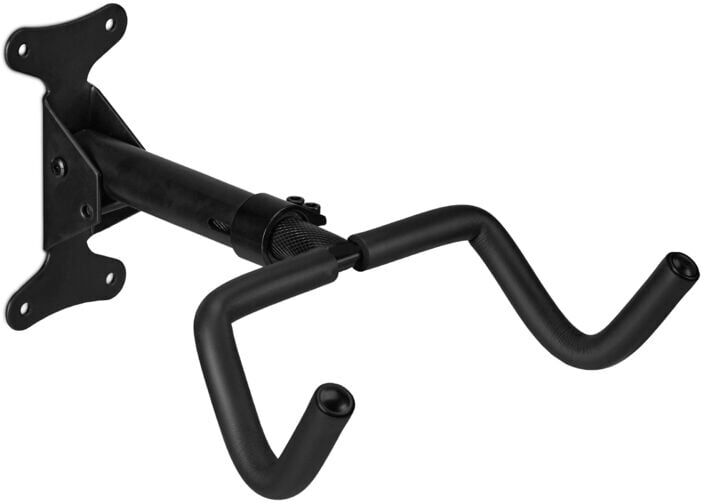Relaxdays - Wall Bicycle Holder, Folding, Load Capacity 20 kg, Home & Garage, hwd: 18 x 27 x 36 cm, Bike Hooks, Black