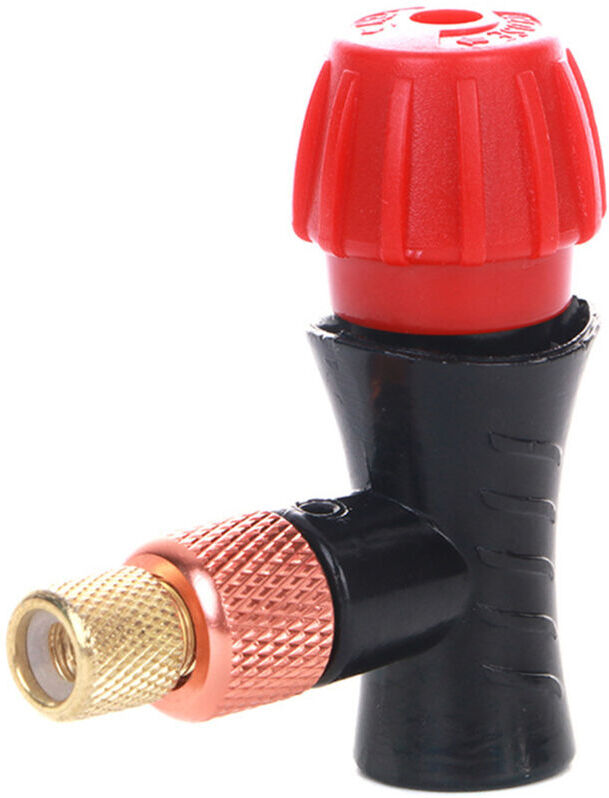 Sollbry - CO2 Inflator for Bike, Adjustable Bicycle Tire Pump Compatible with Presta and Schrader Valves for Mountain and Road Bikes