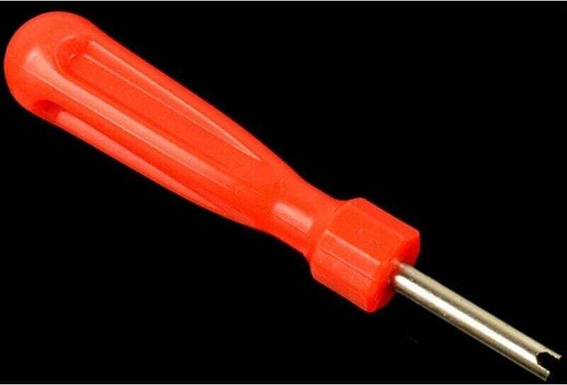 ZVD-Tire Valves Car Tire Stem Repair Tools Car Tire Valve Core Removal Inner Tube Wrench Car Bike Wrench Bicycle Cycle Tool Red