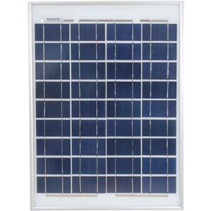 Lowenergie - 20w Poly-Crystalline Solar Panel Photo-voltaic for boat caravan home