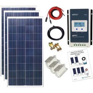 Lowenergie - 300w Poly Solar Panel Kit 12V/24V with mppt Controller