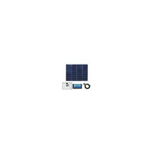 Lowenergie - 50w Poly-Crystalline Solar Panel pv Photo-voltaic and charging kit