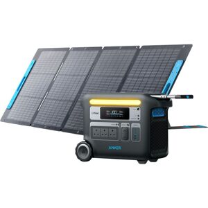 Solix F2000 Solar Generator + 200W Solar Panel - Anker