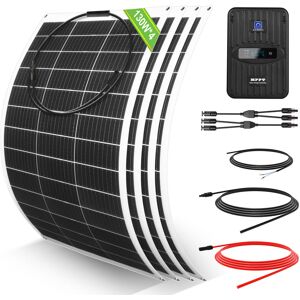 ECO-WORTHY 520W Flexible Solar Panel Basic Kit with 40A MPPT Controller for Caravan, Boat, Boat, Home