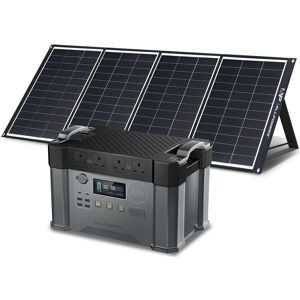Power Station 1500Wh 2000W Solar Generator with 200W Monocrystalline Solar Panel for Home Emergency Outdoor Allpowers S2000
