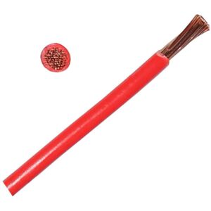 LOWENERGIE 6mm Solar Cable - Red -15m -With loose MC4