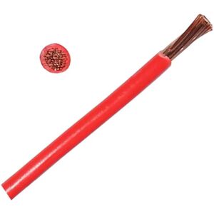 Lowenergie - 6mm Solar Cable - Red -1m -With precrimped MC4