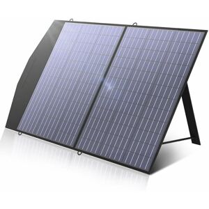 Allpowers - Portable Solar Panel Charger 100W for Solar Generator/Power Station Laptops, Camping Outdoor Foldable