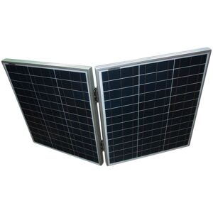 SECUREFIX DIRECT Portable Folding Solar Panel Kit 80W 12V (Polycrystalline Caravan Energy Motorhome Power Charger)