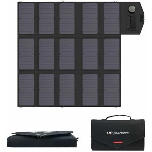 Allpowers - Foldable Solar Panel 100W Solar Charger For for Smartphone, Tablets, Outdoor, Camping SP012 Allpowers - Foldable Solar Panel 100W Solar Charger For for Smartphone, Tablets, Outdoor, Camping SP012