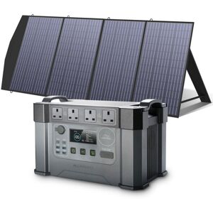 Allpowers - S2000 Pro mppt Solar Generator with 1 200W Folable Solar Panel Included, 2400W 1500wh Portable Power Station, Solar Mobile Battery Pack Allpowers - S2000 Pro mppt Solar Generator with 1 200W Folable Solar Panel Included, 2400W 1500wh Portable Power Station, Solar Mobile Battery Pack