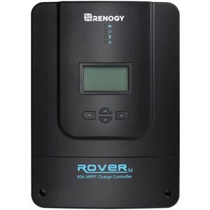 Renogy - Charge Controller-Rover 60A mppt 12V/24V/36V/48V Auto-Detect lcd Display 99.9% Efficiency for Gel/Flooded/Lithium Batteries Dual-Peak Renogy - Charge Controller-Rover 60A mppt 12V/24V/36V/48V Auto-Detect lcd Display 99.9% Efficiency for Gel/Flooded/Lithium Batteries Dual-Peak