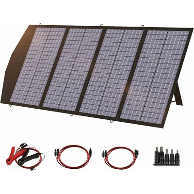 Allpowers 140W Foldable Solar Panel Portable Charger USB MC-4 for Camping Allpowers 140W Foldable Solar Panel Portable Charger USB MC-4 for Camping