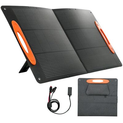 HOMCOM 100W Portable Solar Panel Solar Charger with USB-A & USB-C Output HOMCOM 100W Portable Solar Panel Solar Charger with USB-A & USB-C Output