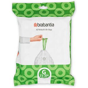 Brabantia PerfectFit Bags G 23-30 litre Dispenser Pack of 40 bags