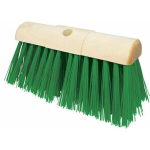 Loops - 330mm Broom Head 132 Outdoor Brush Replacement pvc Saddleback Raised Centre