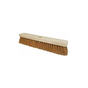 LOOPS 457mm (18 Inch) Soft Coco Bristle Replacement Broom Head Sweeping