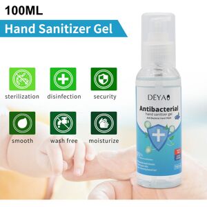 Elegant - 99, 9% Bacteria Cleaning Gel Hand Sanitizer Gel Wash Free 100ML 10pcs