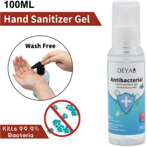 Elegant - 99, 9% Bacteria Cleaning Gel Hand Sanitizer Gel Wash Free 100ML, 5 Bottles Included