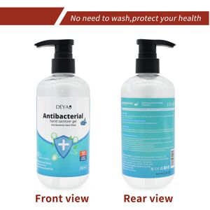 Elegant - 99, 9% Bacteria Cleaning Gel Hand Sanitizer Gel Wash Free 500ML, 10 Bottles Included