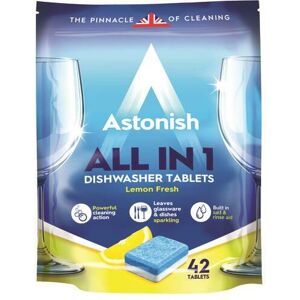 VOW - Astonish All in 1 Dishwash Tabs Pk42 - AST22180