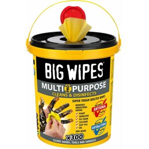 TBC - 4x4 Multi-Purpose Cleaning Wipes Bucket of 300 BGW2417