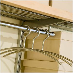 A PLACE FOR EVERYTHING Brushed Stainless Hanger