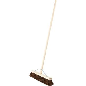 18 Bassine Broom comes with 1.1/8 x 48 Stale - Brown - Kennedy