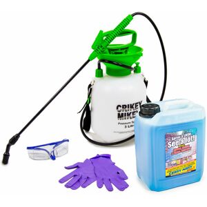 Crikey Mikey - Number 1 Outdoor Concentrate Mould, Lichen and Algae Remover 5L Kit