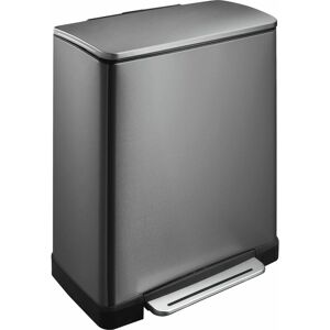 Berkfield Home - eko Pedal Bin E-Cube 28+18 l Steel