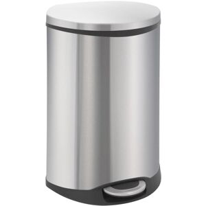 BERKFIELD HOME EKO Pedal Bin Shell 50 L Matte Silver