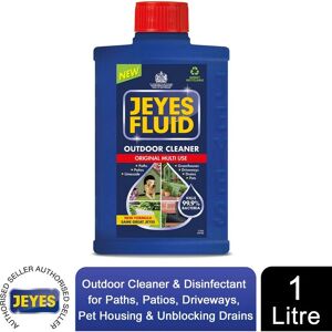 Fluid Outdoor Cleaner & Disinfectant & Unblocker 1 Litre - Jeyes