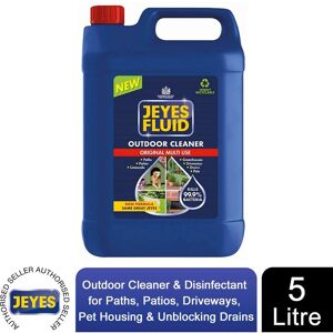 Jeyes - Fluid Outdoor Cleaner & Disinfectant & Unblocker 5 Litre