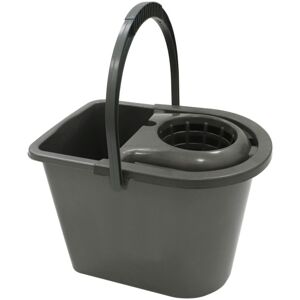 JVL - 15 Litre Recycled Plastic Mop Bucket, Grey