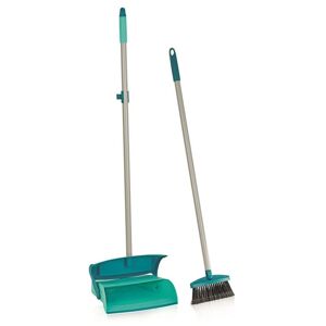 Long Handled Closed Dust Pan And Brush Set - Leifheit